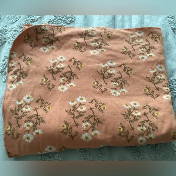 kate quinn Other Kate Quinn Organic Cotton Chamomile Swaddle Blanket Poshmark